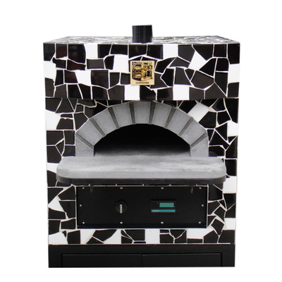 Alta temperatura e fogo - forno resistente da pizza de Lava Rock Gas Heating Italian do retângulo da cerâmica