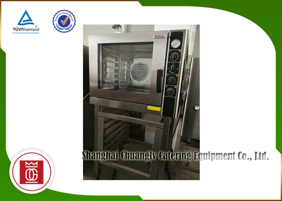 Tampo da mesa 6 camadas de Combi Oven Commercial Barbecue Grills com os calefatores elétricos do tubo