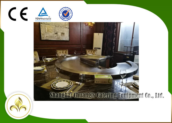 Tabela elétrica da grade de Teppanyaki de 12 assentos, grade da tabela do assado de Teppanyaki