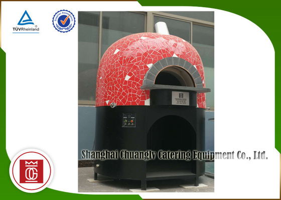 Pizza italiana Oven Gas Heating Locking Moisture do sabor napolitana fora do forno da pizza