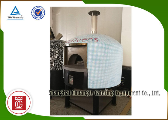 Lava Rock Material Italy Pizza Oven Gas ou forno profissional de aquecimento de madeira da pizza