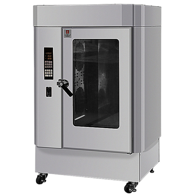 Máquina de assar pato com vento quente Multifunção Asador com porta de vidro Forno Horizontal