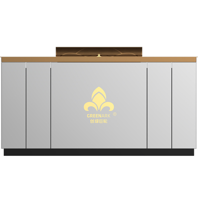 Rectangular Copper Teppanyaki Grill Table pode ser personalizado em tamanho e método de escape de fumaça (de acordo com as necessidades)hibachi grill