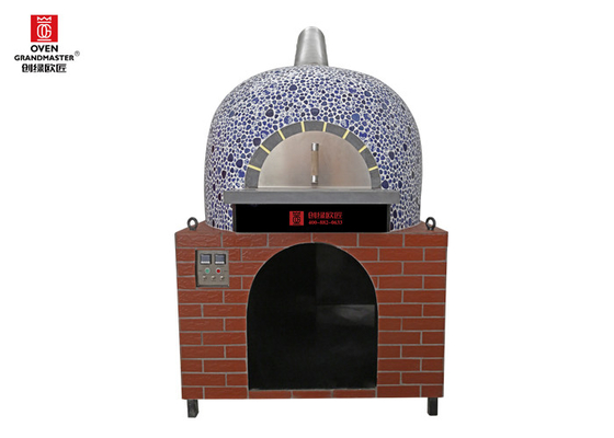 estilo Eco-amigável de Napoli da rocha de Oven Gas Heating Natural Lava da pizza de Itália