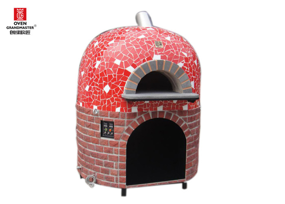 Pizza pequena aberta Oven Equipment 0℃ de Itália da cozinha - raiva da temperatura 500℃
