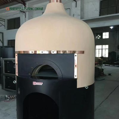 Forno de pizza personalizado 15kw com pedra vulcânica 500-600°C