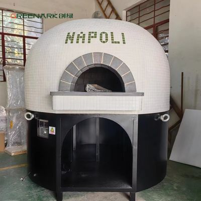 Forno de pizza personalizado com pedra vulcânica 500-600°C 15kw