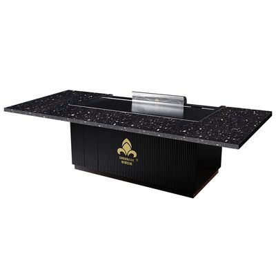 Outdoor Teppanyaki Grill Table 8000W 380V Weather-Resistant