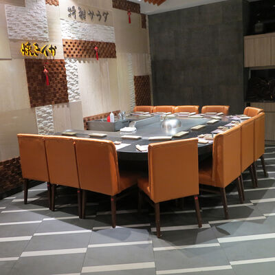 Cozinha comercial Arcada Electric Teppanyaki Mesa Hibachi Grill