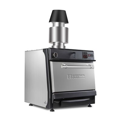 Grelha para Churrasco Comercial e Forno a Carvão com Construção em Aço Inoxidável 304, Uso Multifuncional e Temperatura de Cozimento de 300-600°C