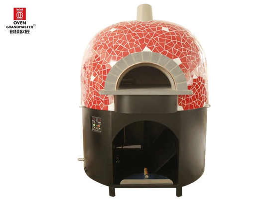 Pizza italiana Oven Gas Heating Locking Moisture do sabor napolitana exterior