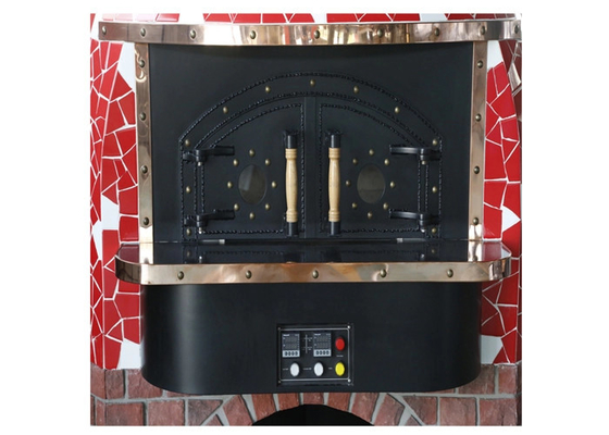Calefatores naturais comerciais 800kgs do tubo de Lava Rock Pizza Oven Electric