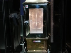 Forno do torrador do ar quente com função de limpeza