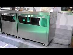 Tabela móvel multifuncional da grade de Teppanyaki da cozinha comercial com fornalha dobro