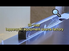 Grelha Teppanyaki Direto da Fábrica - 95% de Remoção de Gordura & Designs Personalizados