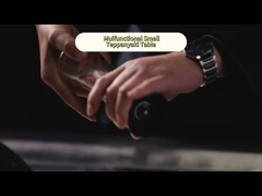 Tabela móvel multifuncional da grade de Teppanyaki da cozinha comercial com fornalha dobro